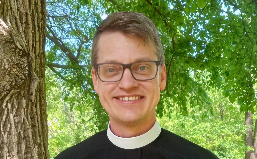 The Rev. Silas Engstrom headshot